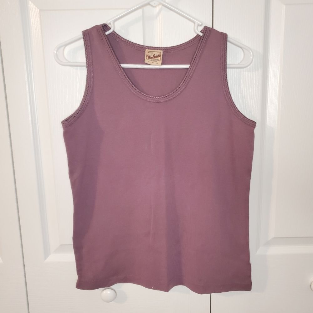 Woolrich Mauve Tank Top